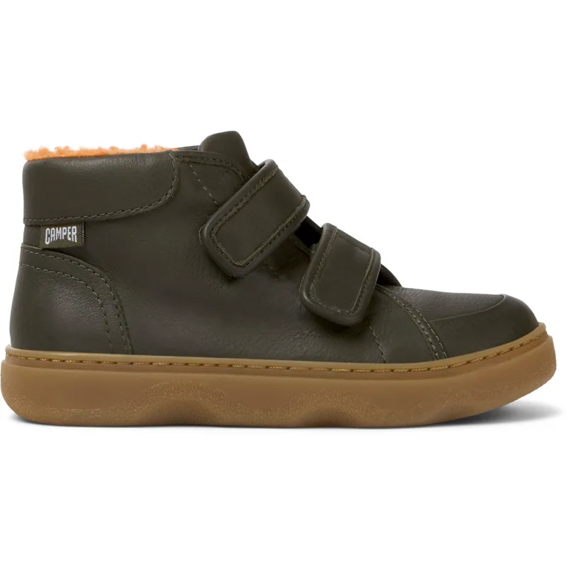 CAMPER Kiddo - Μπότες Για Κορίτσια - Πράσινο, Μέγεθος 30, Smooth leather