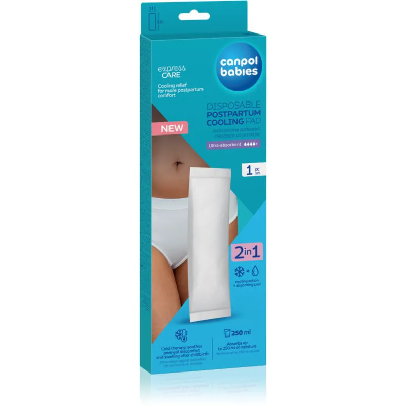 Canpol babies Postpartum Cooling Pad ένθετο ψύξης μιας χρήσης 1 τμχ