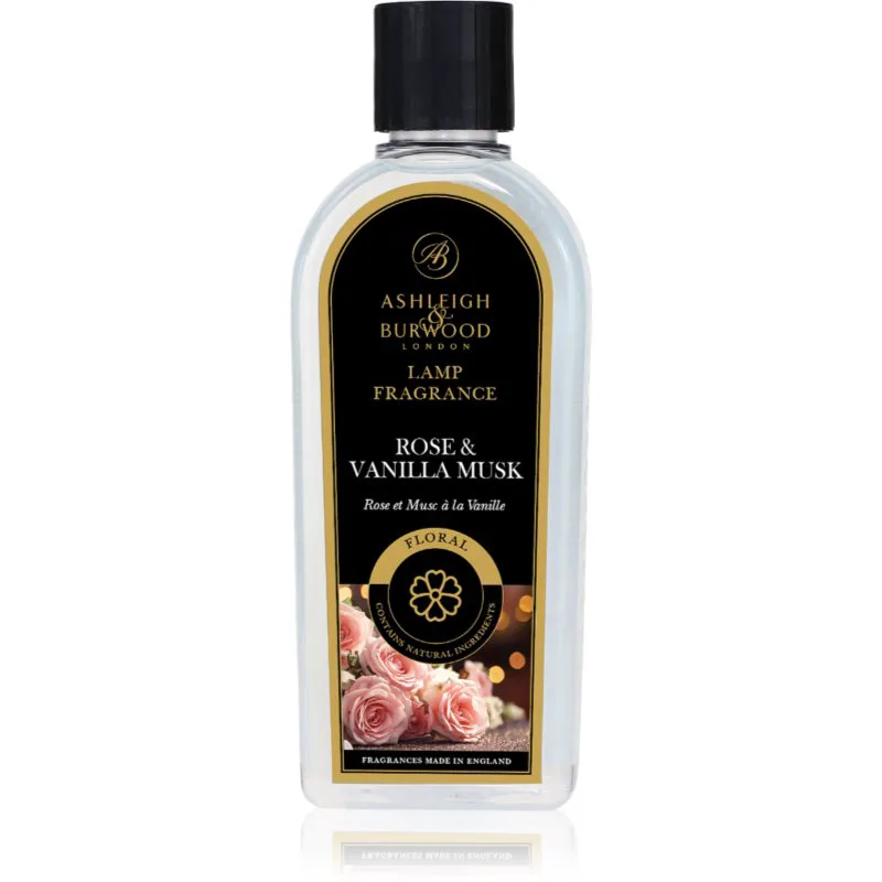 Ashleigh & Burwood London Rose & Vanilla Musk ανταλλακτικό καταλυτικού λαμπτήρα 500 ml