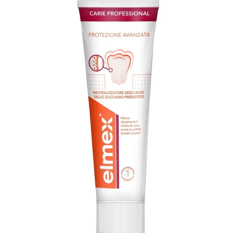 Elmex Caries Professional Toothpaste Οδοντόκρεμα για Ολοκληρωμένη Προστασία & Πρόληψη Κατά της Τερηδόνας με Δροσερή Γεύση 75ml