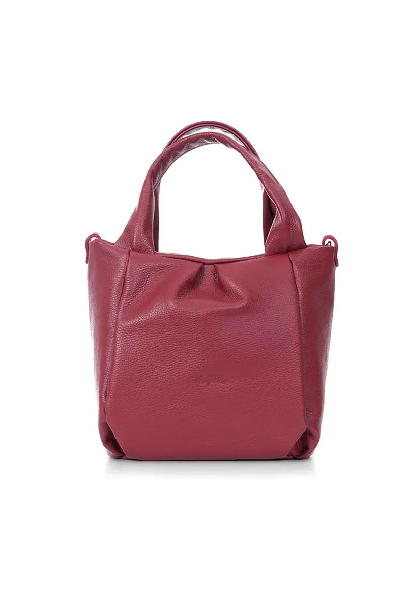 Folli Follie γυναικεία τσάντα χειρός/crossbody "Metropolitan Fab" - HB24L009GR Μπορντό