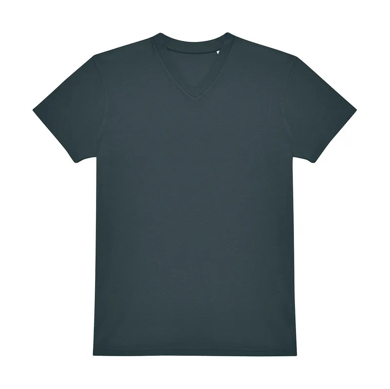Ελαφρύ T-Shirt με V E150 B & C 03942523 Amalfi Teal