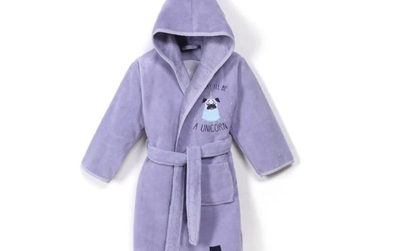 Μπουρνούζι Bamboo Medium Purple Doggy Unicorn