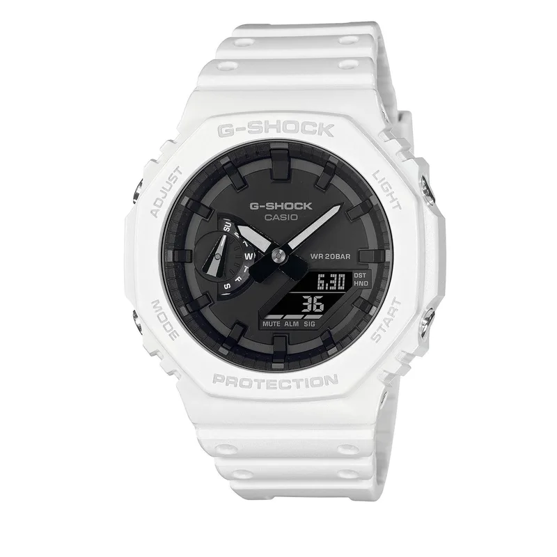 Ρολόι G-Shock GA-2100-7AER Λευκό