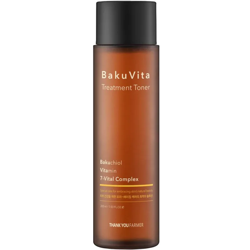 Thank You Farmer BakuVita Treatment Toner Τονωτική Λοσιόν με Βακουχιόλη που Ενυδατώνει & Συσφίγγει την Επιδερμίδα 200ml