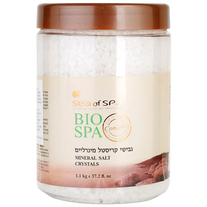 Sea of Spa Bio Spa μεταλλικό αλάτι μπάνιου από τη Νεκρά Θάλασσα 1100 γρ
