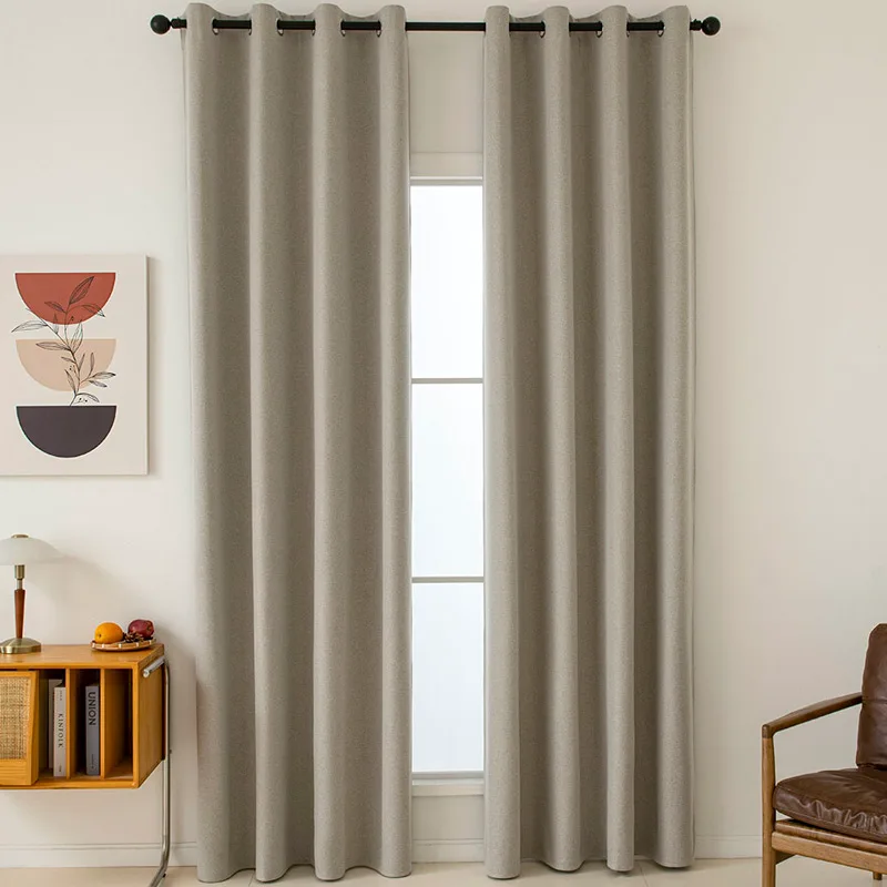 Κουρτίνα Blackout 140x270 Με Τρουκς Beauty Home Total 8446 Sand 140x270Υ