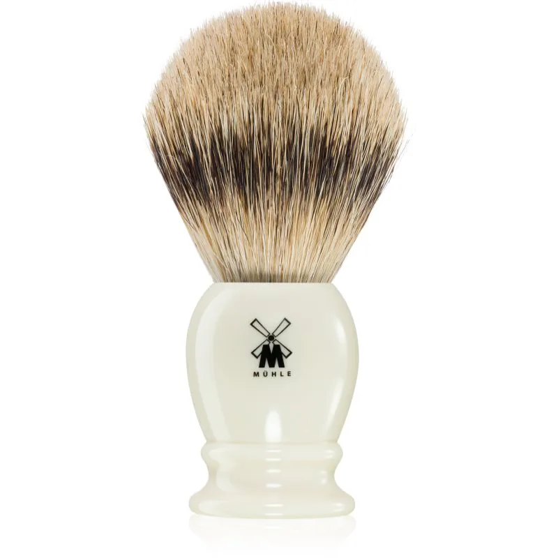 Mühle CLASSIC Silvertip Badger Faux Ivory βούρτσα ξυρίσματος από τρίχα ασβού Large 1 τμχ