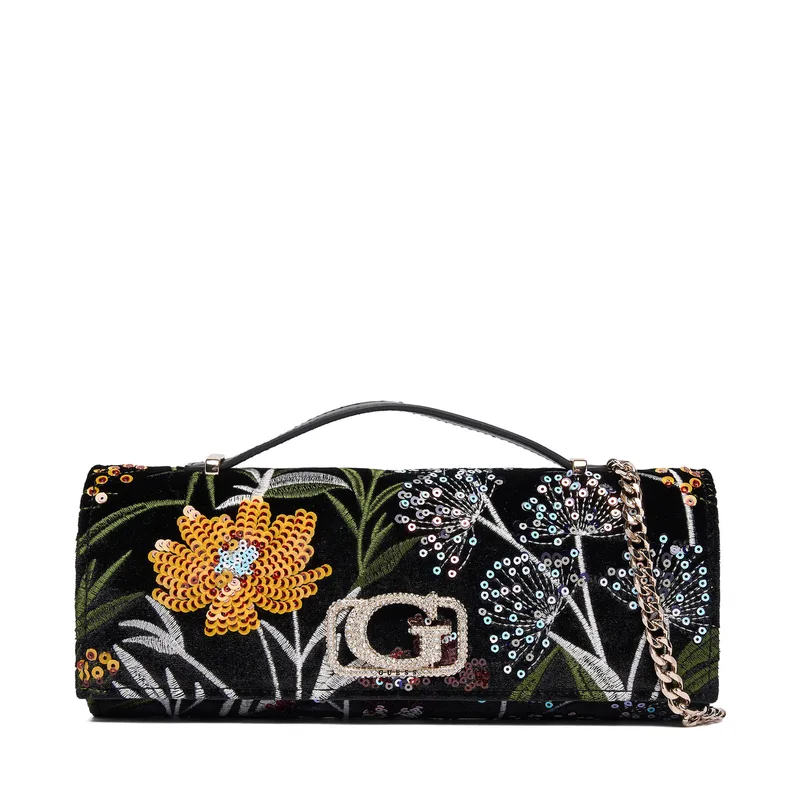 Τσάντα Guess Zalina Mini HWVE93 50720 Μαύρο