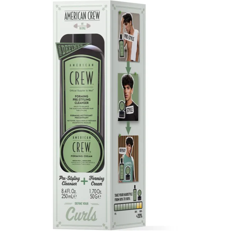 American Crew Forming Duo - Giftset σετ δώρου για τα μαλλιά για άντρες