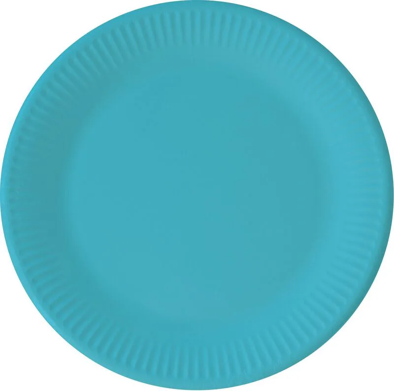 Fsc Πιάτα Μονόχρωμα Χάρτινα 21cm Turquoise Next Generation (93524)
