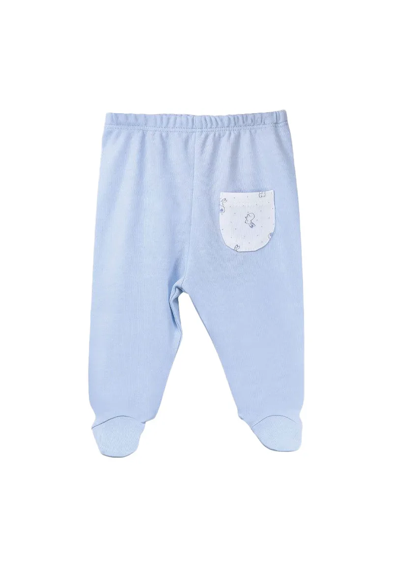 Παντελονάκι βρεφικό με κλειστό ποδαράκι Blue Rabbit 57494