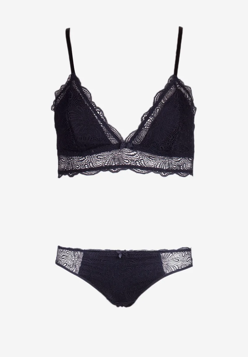 Σετ Norddiva Bralette - Brazil 3014-Μπλε Σκούρο