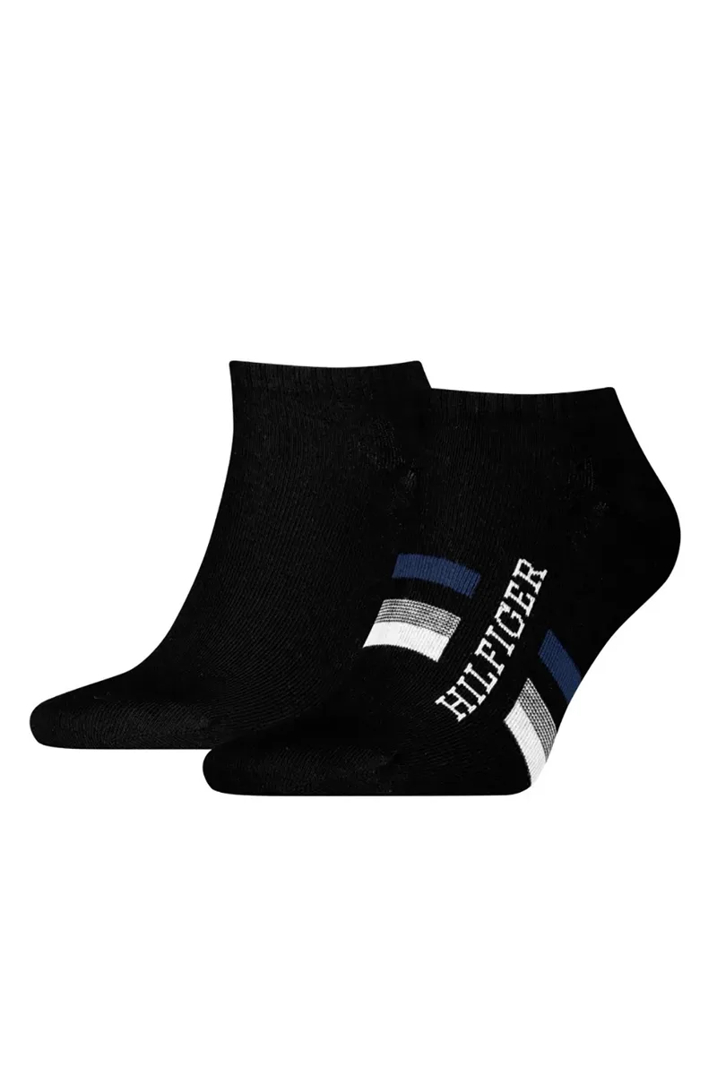 Tommy Hilfiger ανδρικές κάλτσες σοσόνια TH Men Sneaker Hilfiger Tab (Συσκ. με 2 ζεύγη)-701232467-003