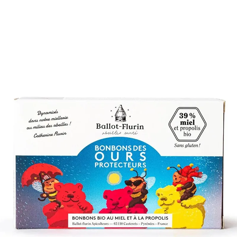 Ballot-Flurin Protective Bears Candy for Children Organic