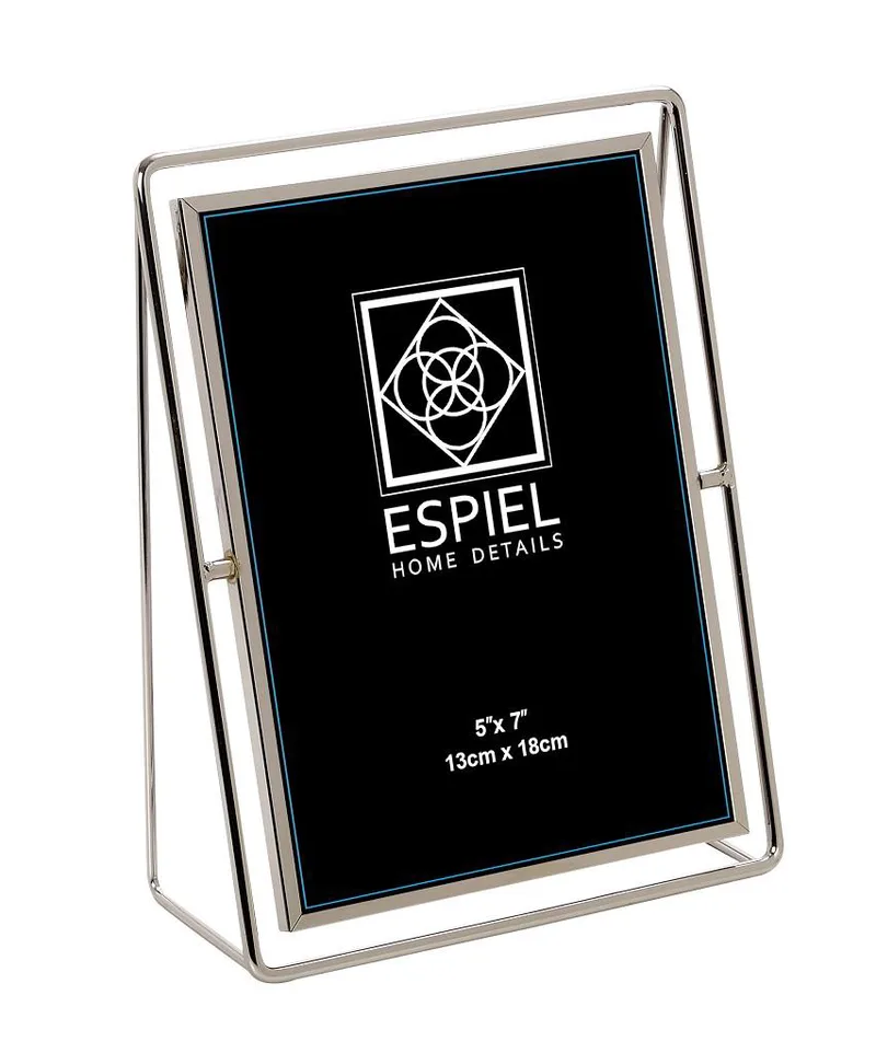 Κορνίζα Μεταλλική Ασημί 16x1,5x21εκ. ESPIEL FAM301 (Υλικό: Μεταλλικό, Χρώμα: Ασημί ) - ESPIEL - FAM301