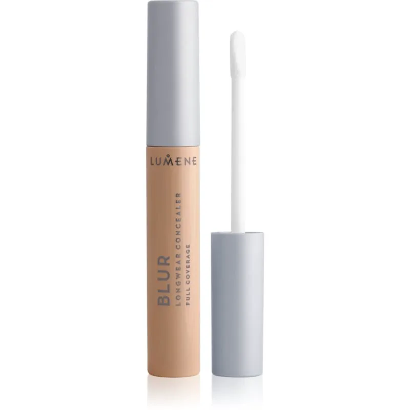 Lumene Blur Longwear υγρό κονσίλερ απόχρωση Dark 8.5 ml