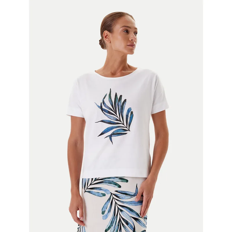 Tatuum T-Shirt Lali 5 T2509.112 Λευκό Relaxed Fit