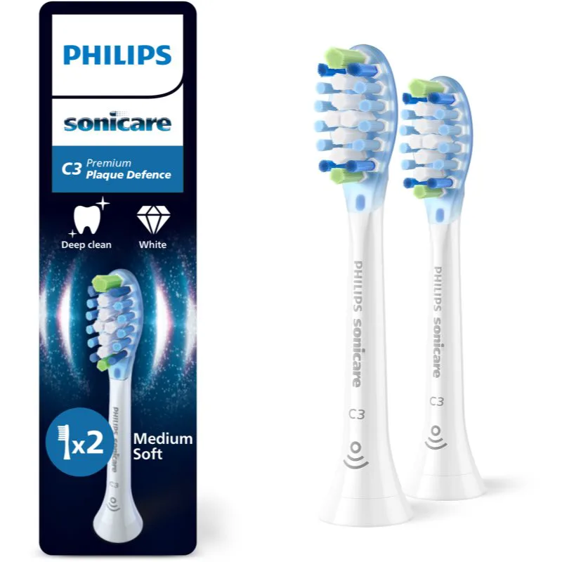 Philips Sonicare Premium Plaque Defense HX9042/87 ανταλλακτική κεφαλή για οδοντόβουρτσα 2 τμχ