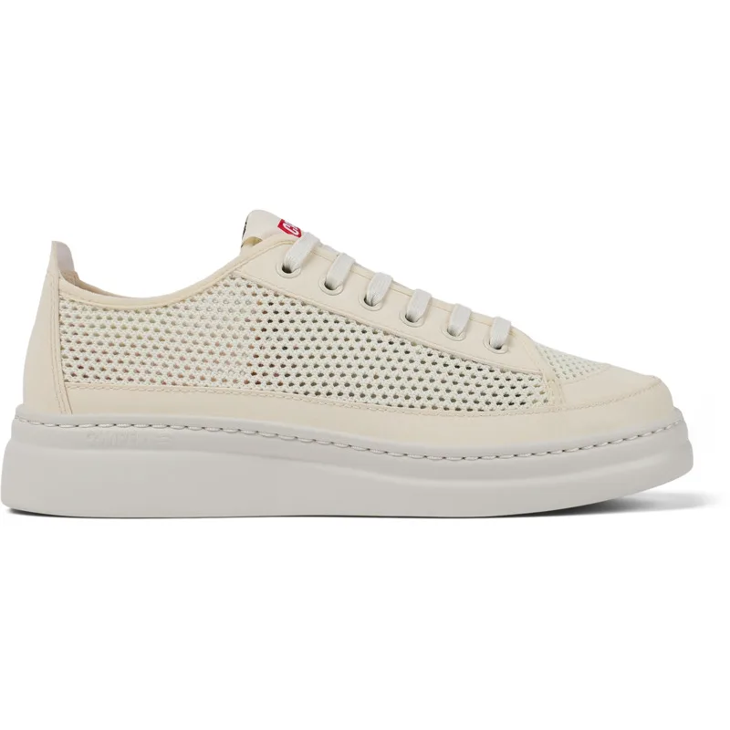 CAMPER Runner - Sneakers Για Γυναικεία - Λευκό, Μέγεθος , Cotton fabric/Smooth leather