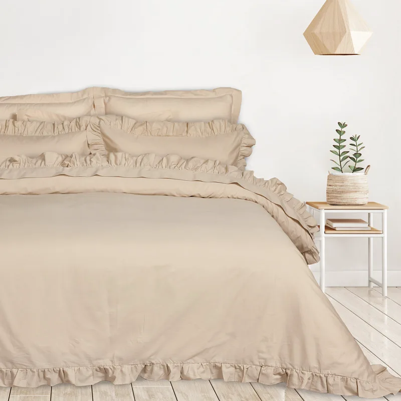 Παπλωματοθήκη Υπέρδιπλη Σετ 220x240 Das Home Daily 3168 Taupe 220x240