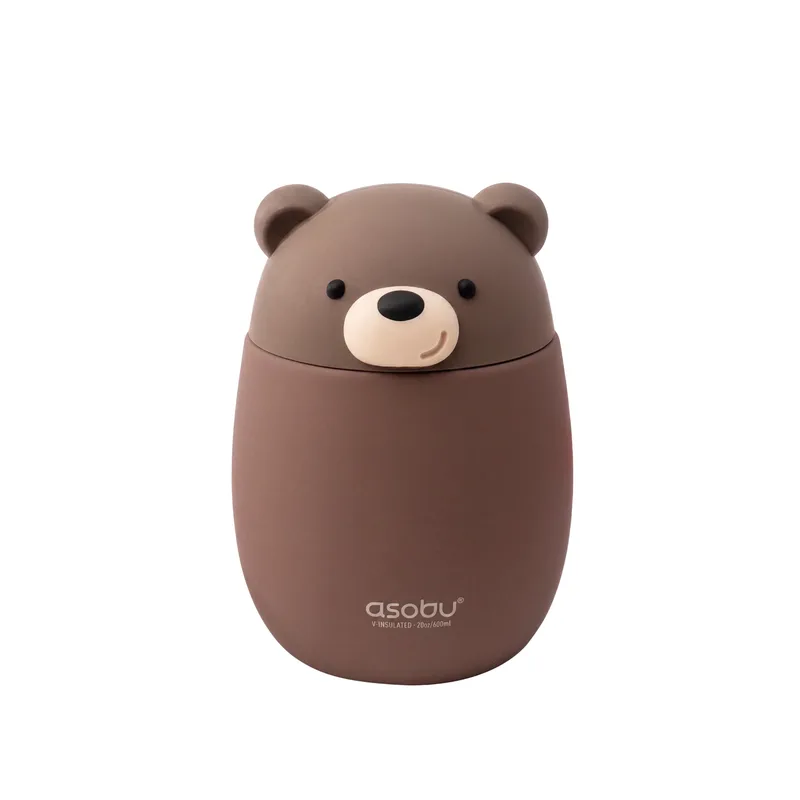 Asobu Bestie Foodie Θερμός Φαγητού 600 ml Bear