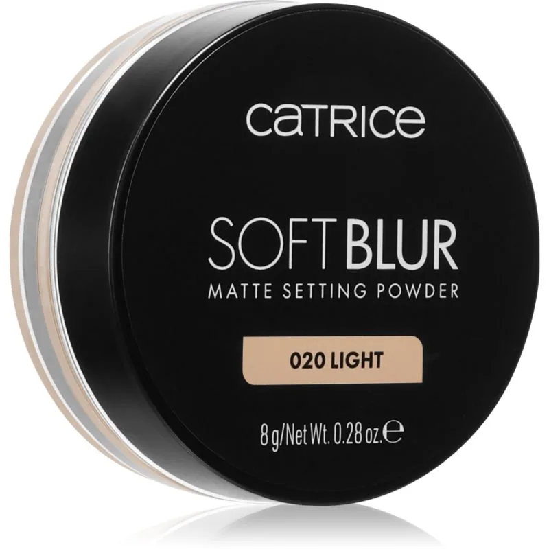 Catrice Soft Blur Matte Setting Powder χαλαρή πούδρα σταθεροποίησης απόχρωση 020 Light 8 γρ