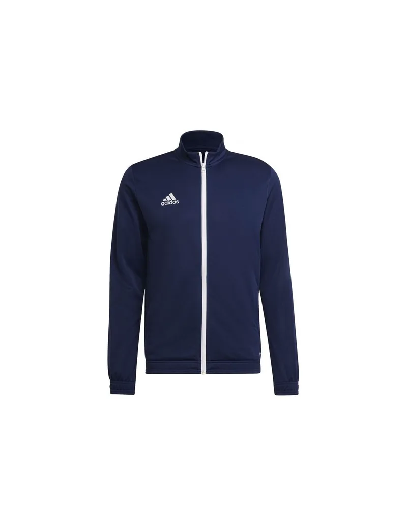 Adidas Entrada 22 Ανδρική Φούτερ Ζακέτα με Τσέπες Navy Μπλε H57523