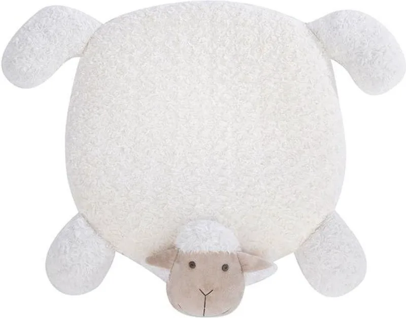 ΚΡΕΒΑΤΙ ΓΑΤΑΣ ZEZE PET BED FLUFFY SHEEP ΛΕΥΚΟ (70X80X6CM)