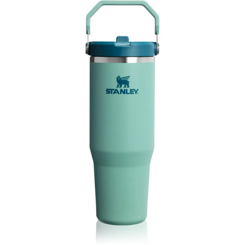 Stanley IceFlow™ Flip Straw 2.0 Tumbler θερμός από ανοξείδωτο ατσάλι Spring Green 890 ml