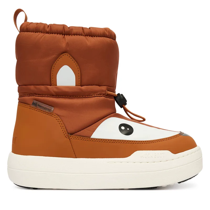 Μπότες Χιονιού Moon Boot Mb Jr Park Tube Mid Animal Wp 80D3440100 D Καφέ