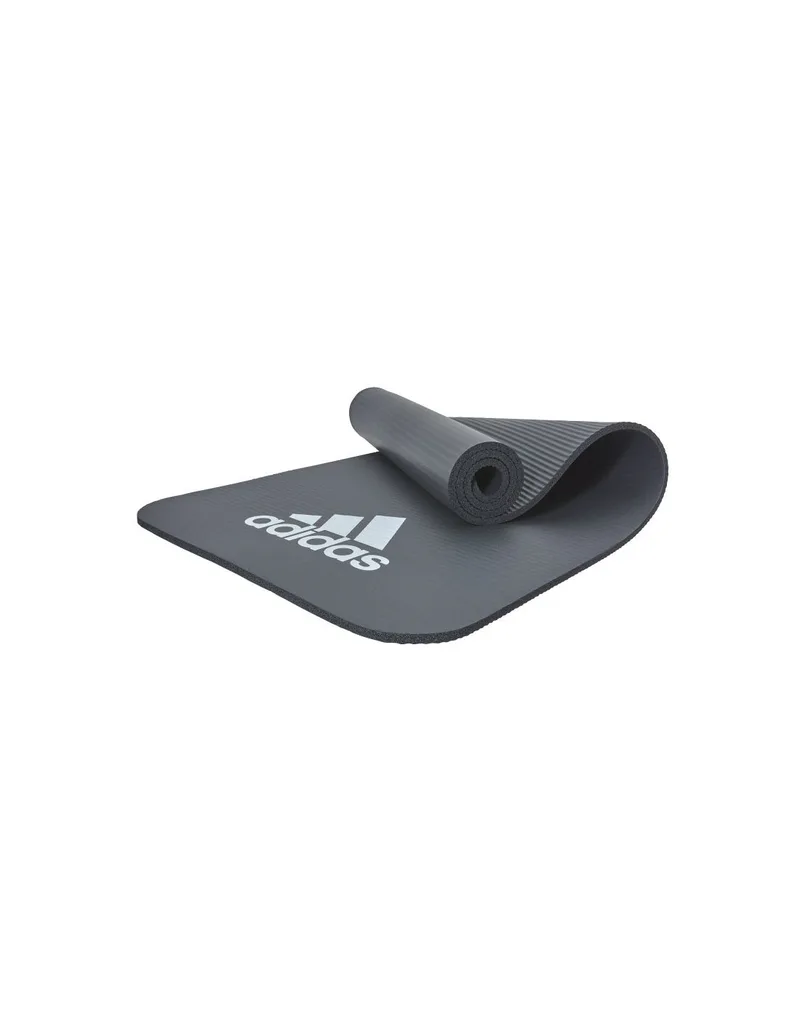 Adidas ADMT-11015GR Στρώμα Γυμναστικής Μαύρο Πάχους 1cm