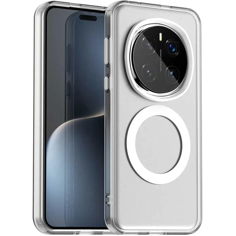 Θήκη Honor Magic7 Pro Techsuit CandyCase Σκληρή Ημιδιάφανη με MagSafe - White (5949419311053)