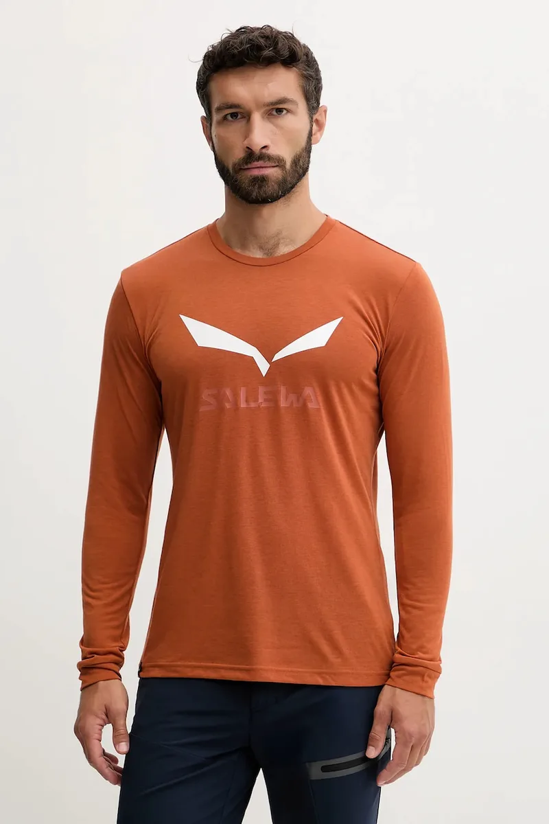 Αθλητικό μακρυμάνικο Salewa Solidlogo