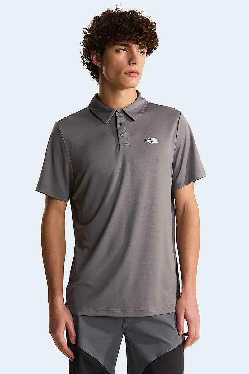 The North Face ανδρική μπλούζα πόλο "Tanken" - NF0A2WAZ0UZ1 Γκρι