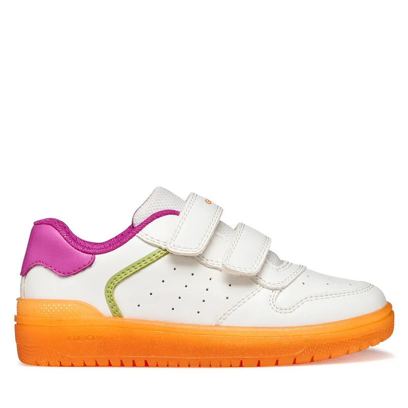 Αθλητικά Geox J Washiba Girl J45HXB 0003W C0422 S Λευκό