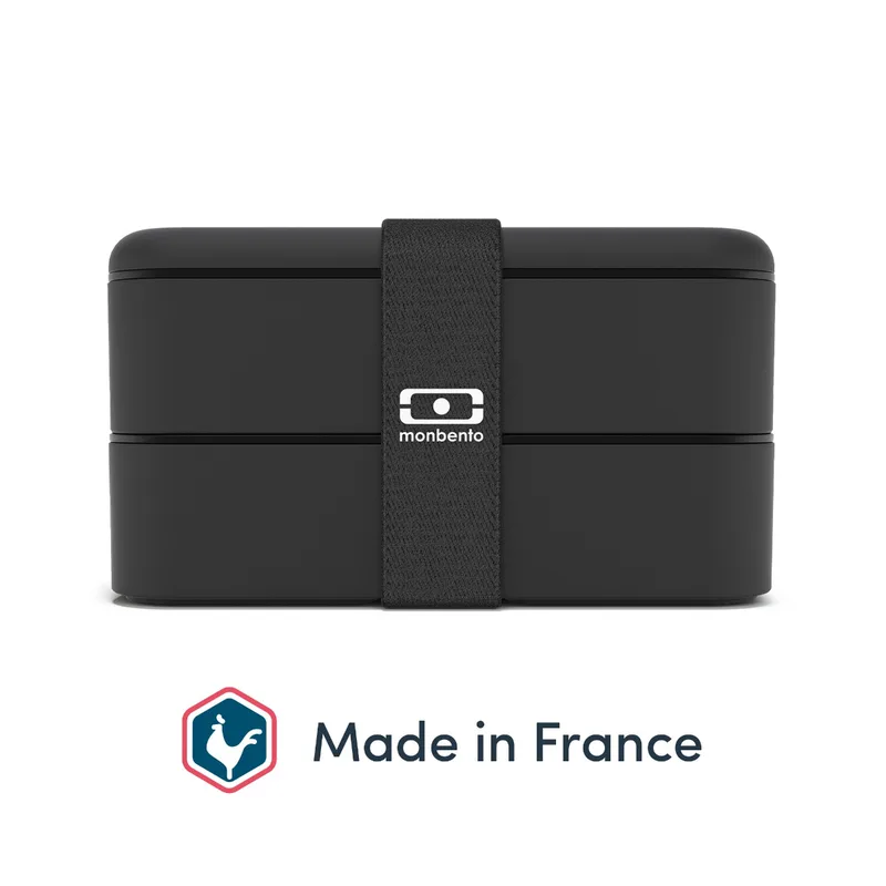 1L Δοχείο Φαγητού Monbento MB Original (PP) - Black Onyx