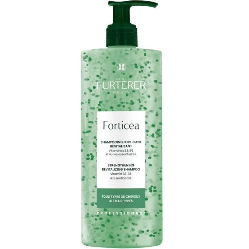 Rene Furterer Forticea Strengthening & Revitalizing Shampoo Τονωτικό Σαμπουάν Ενδυνάμωσης με Αιθέρια Έλαια 500ml