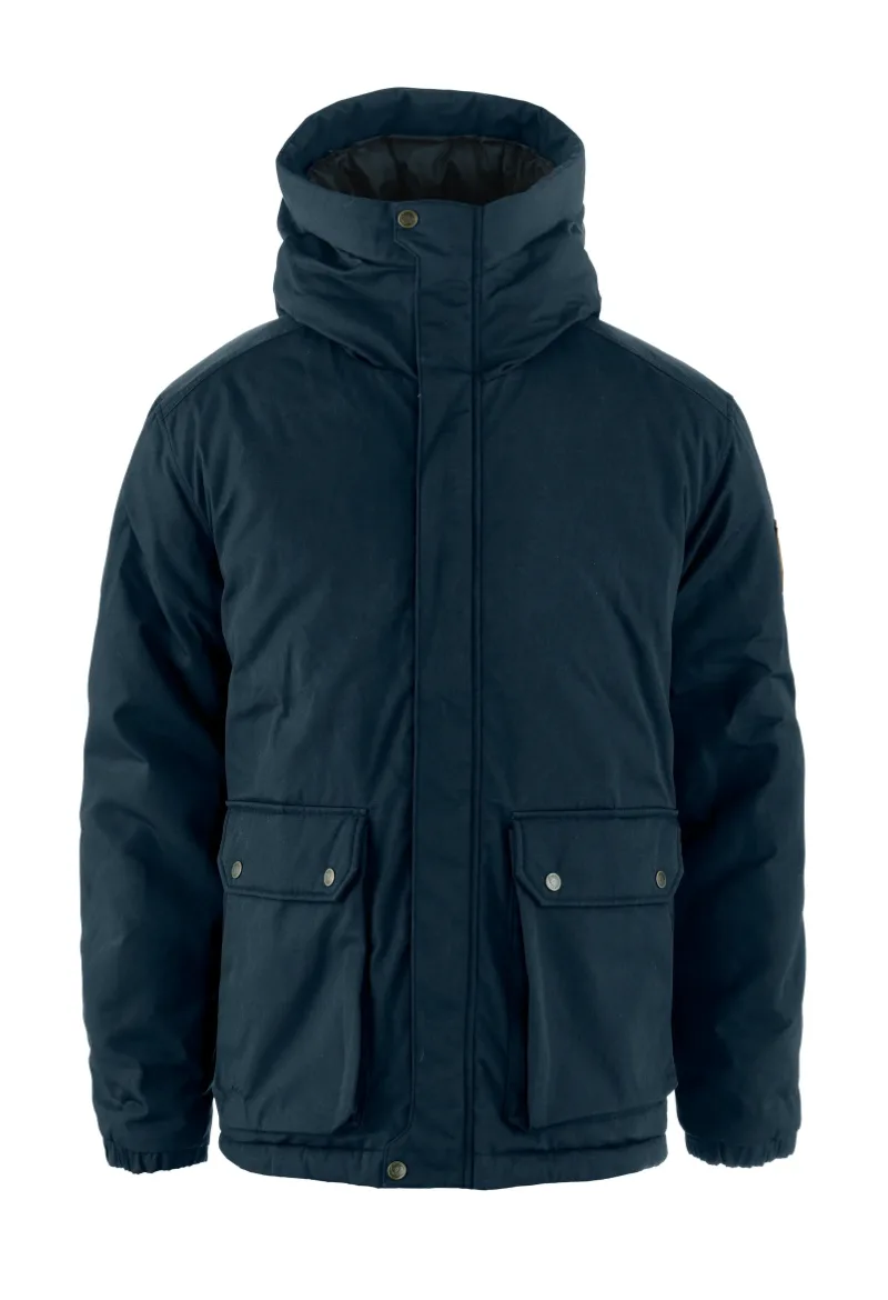 ΑΝΔΡΙΚΟ ΜΠΟΥΦΑΝ OVIK PADDED FJALLRAVEN ΚΑΝΟΝΙΚΗ ΓΡΑΜΜΗ ΣΚΟΥΡΟ ΜΠΛΕ