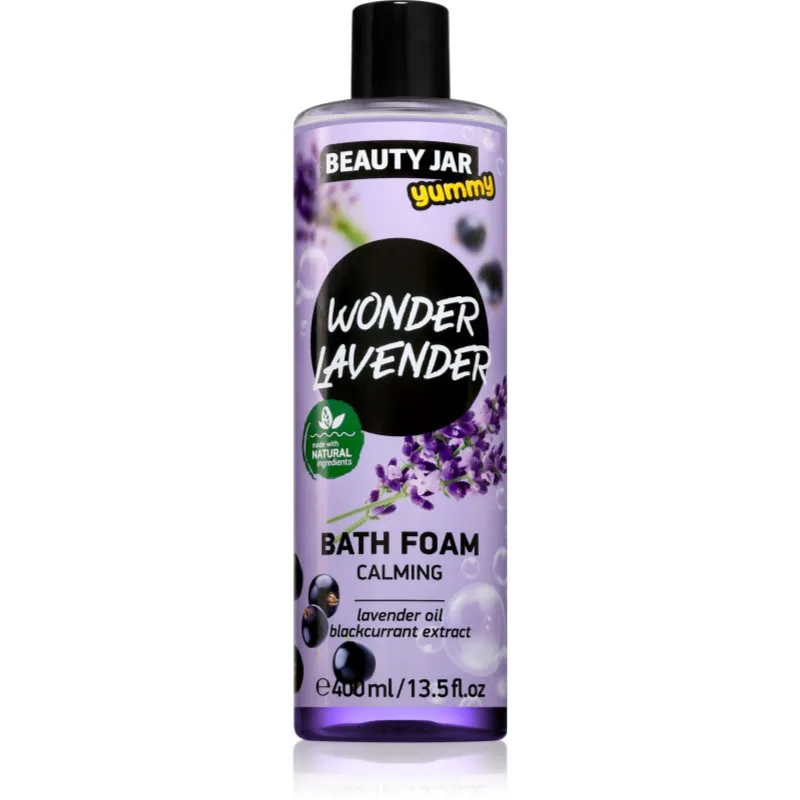 Beauty Jar Yummy Wonder Lavender αφρόλουτρο μπάνιου με καταπραϋντική δράση 400 ml