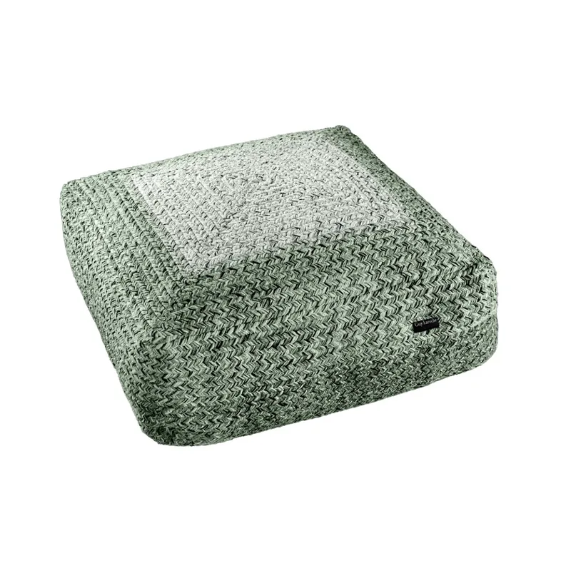 Πουφ (50x50x25) Guy Laroche Shades Olive