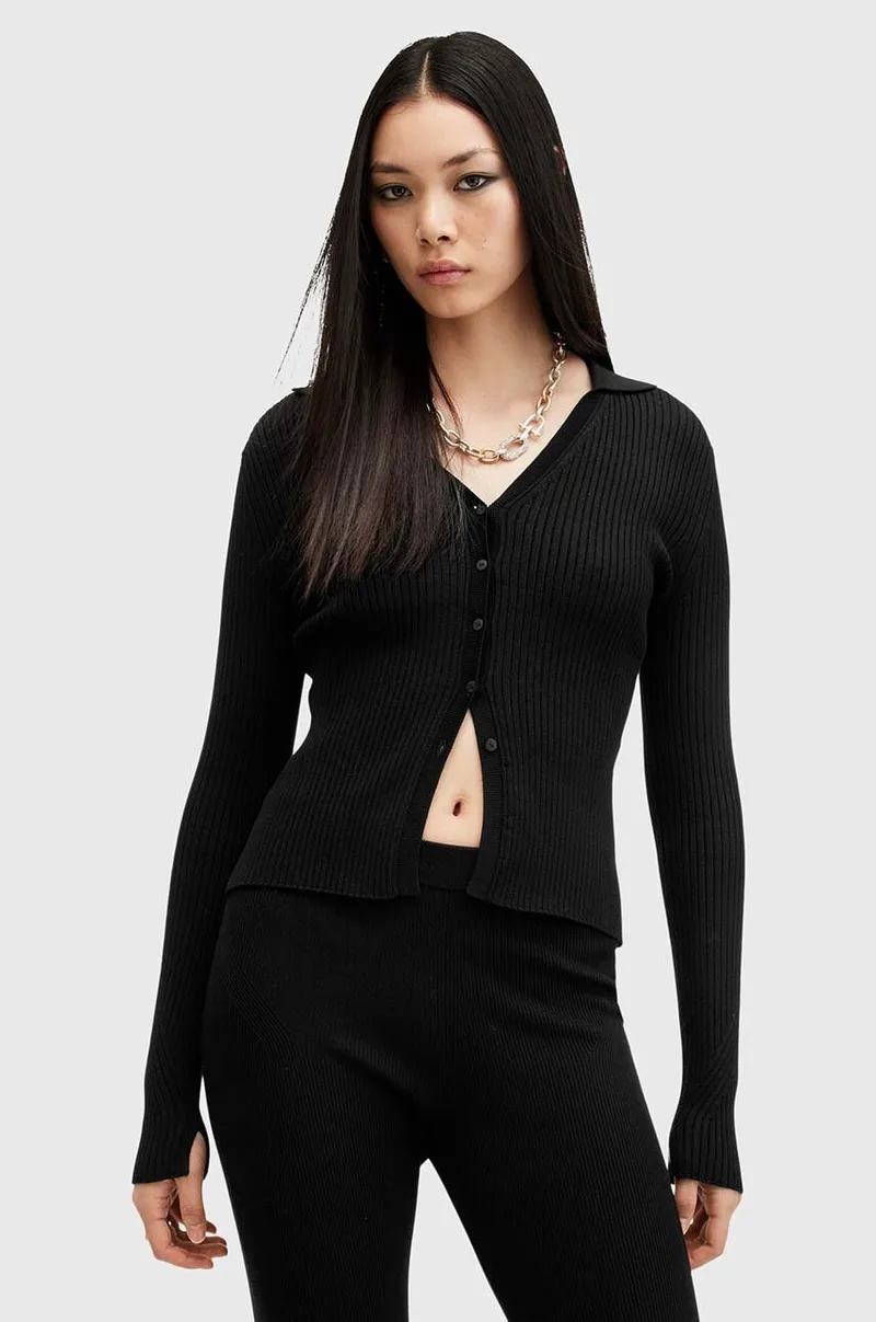 Πλεκτή ζακέτα AllSaints CRUZ