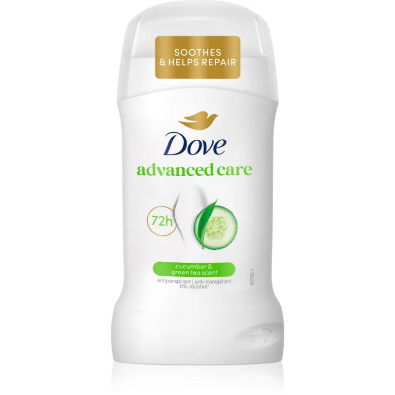 Dove Advanced Care Cucumber & Green Tea στερεό αποσμητικό 50 ml
