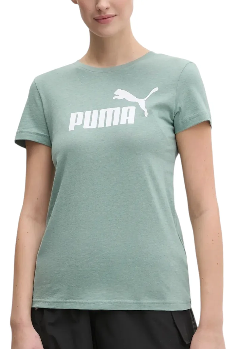 Μπλούζα Κοντομάνικη Puma ESS No.1 Logo Heather Tee 684969-30 Γυναικείο
