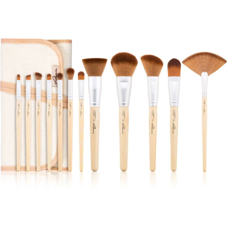 Luvia Cosmetics Bamboo Bamboo’s Root σετ με πινέλα με θήκη