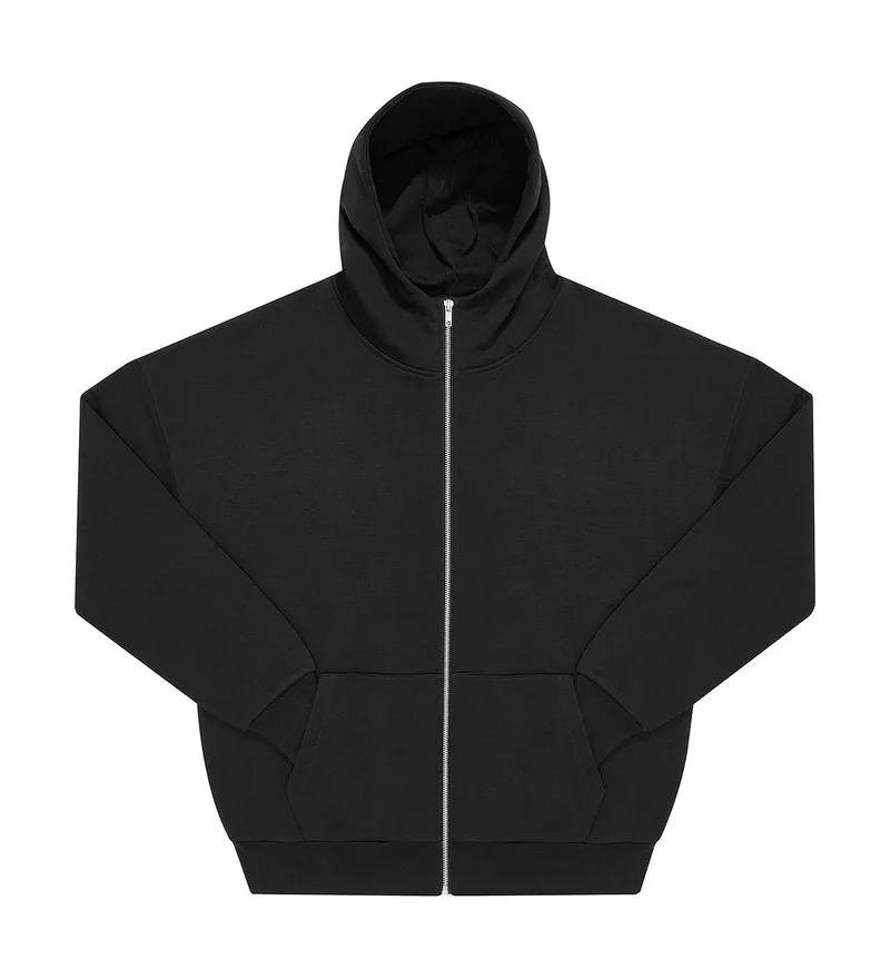 Hoodie Φούτερ με Φερμουάρ Influence B & C 20942101 Black