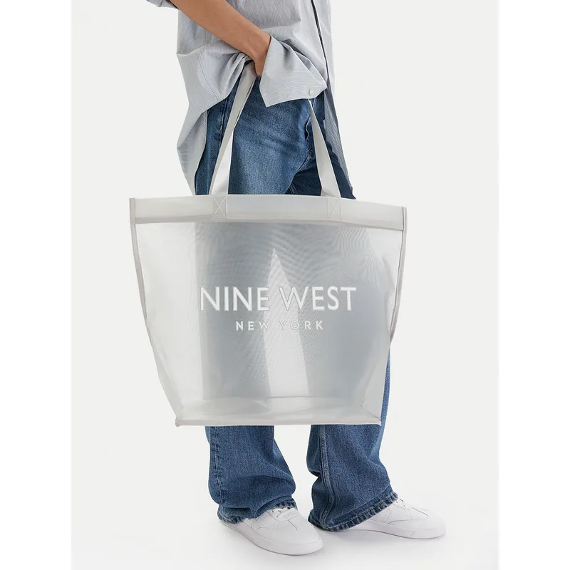 Τσάντα Nine West CEO-Eloura-LA374-4074 Γκρι