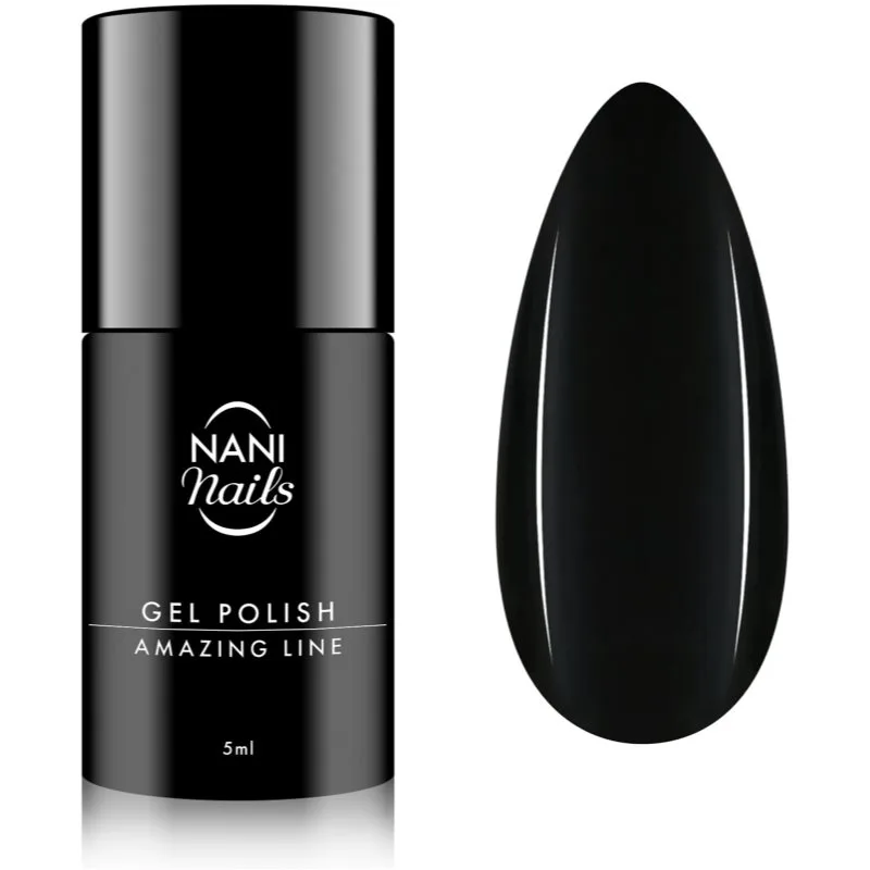 NaniNails NANI Amazing Line τζελ βερνίκι νυχιών απόχρωση Black Tie 5 ml