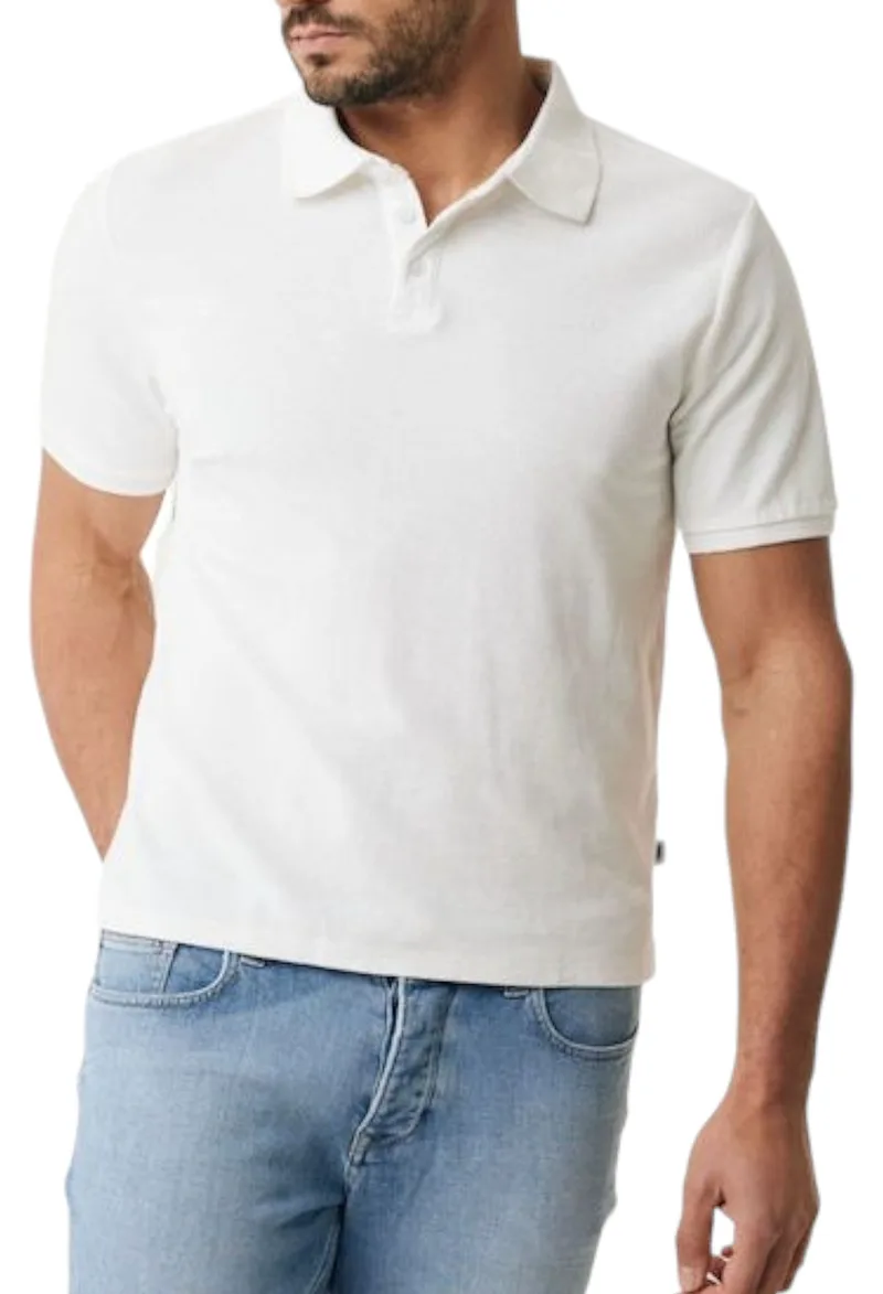 Μπλούζα Polo Mexx Peter Basic Pique ZN1405033M-White Ανδρικό