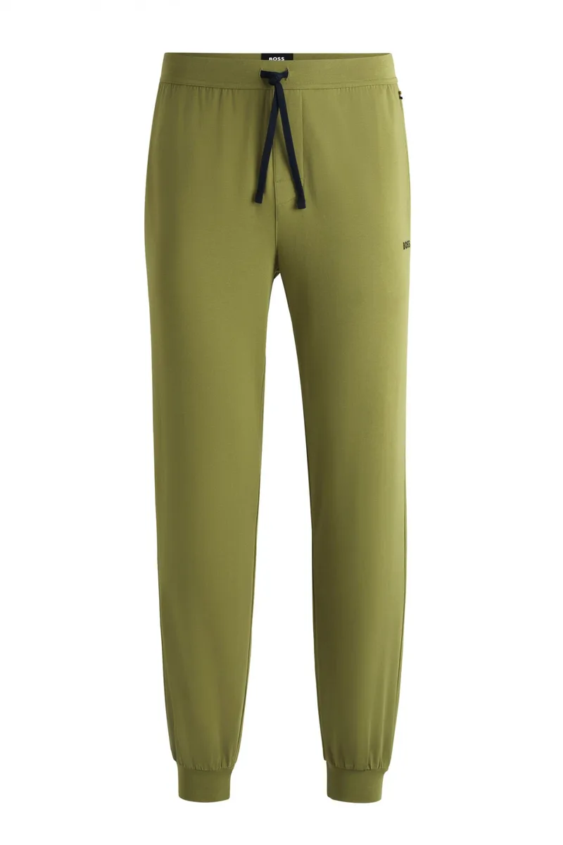 BOSS HOMEWEAR ΠΑΝΤΕΛΟΝΙ ΦΟΡΜΑ MIX&MATCH PANTS ΧΑΚΙ